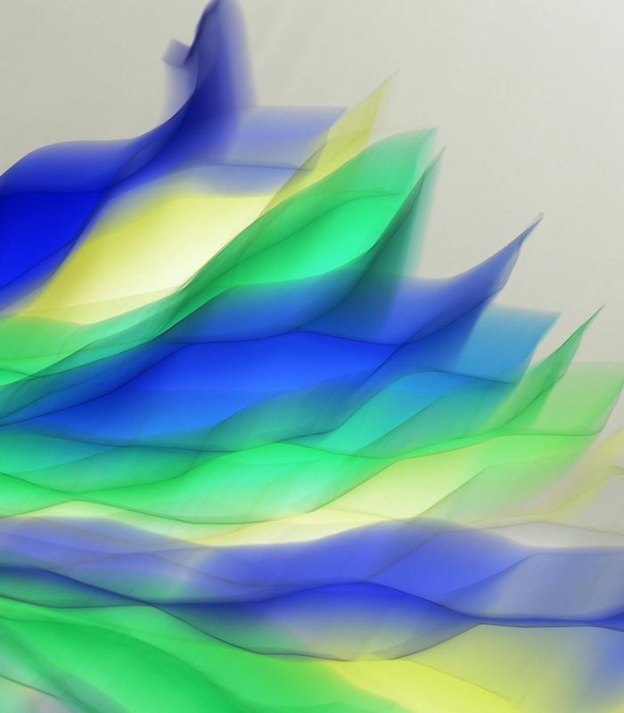 Abstract energy movement and flow visual